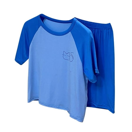 

EHQJNJ Girl Outfits Spring Toddler Girls Boys Short Sleeve Pajamas Set Kids Sleepwear 2 Piece Summer Loungewear Outfits Baby Girl Photoshoot Outfits Toddler Gymnastics Outfit Set