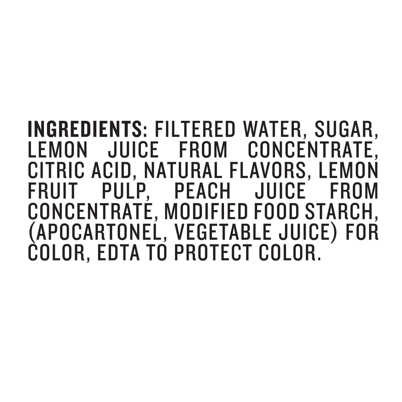Calypso Southern Peach Lemonade 16FlOz