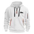 thumbnail image 3 of Sudadera con capucha para hombre, de manga larga, con diseño de cremallera, sudadera con capucha para hombre, ropa deportiva, chaqueta informal ajustada, 3 of 5