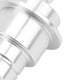 thumbnail image 3 of CO2 Adapater Aluminum Alloy 0.3in Quick Disconnection Wear Resistant High Hardness Soda Machine Connector Silver, 3 of 5