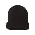 thumbnail image 2 of DRI DUCK - 12" Basecamp Performance Knit Beanie - 3562 - Black - Size: One Size, 2 of 3