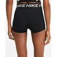 thumbnail image 3 of Nike Elastic closure Women's Pro Shorts Black, XS, 3 Shorts, 3 of 3