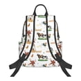 thumbnail image 2 of Naloa Cute Farm Print Lightweight DayBackpack Suitable for school, work, shopping, travel, etc., 2 of 5
