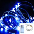 thumbnail image 1 of Guirnalda de luces Led de alambre de cobre, 1M, 2M, 3M, lámpara de vacaciones para exteriores, guirnalda de Luces para árbol de Navidad, decoración para fiesta de boda Tan Jianjun unisex, 1 of 2