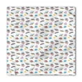 thumbnail image 1 of Alien Bandana, Flying Iconic Cosmic Objects, Unisex Head and Neck Tie, by Ambesonne, 1 of 2