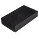thumbnail image 1 of Disipador de Grande Aluminio 4.72 X 2.72 1.06 Pulgadas / 120 69 27 Mm RefrigeracióN Radiador óXido Negro 22 Aleta, 1 of 5