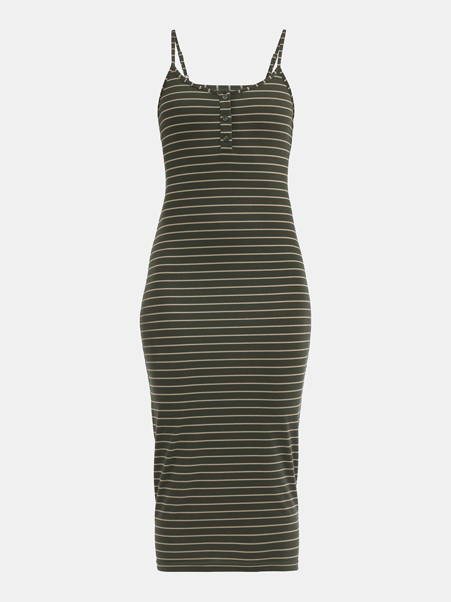 No Boundaries Strappy Midi Dress, Women's