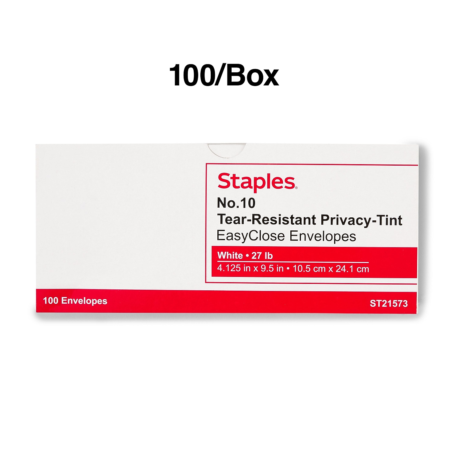 MyOfficeInnovations Tear-Resistant Privacy-Tinted #10 Business Envelopes White (21573) 329841