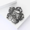 thumbnail image 6 of Rhinestone Rose Flower Brooch for Women Fashion Crystal Blossom Flower Brooches Lapel Pins Elegant Dress Accessories Jewelry Boutonniere Corsage for Hat Suit Valentine Mother Jewelry Wedding, 6 of 6