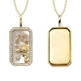 thumbnail image 2 of Birdeem Collier 12 Constellations avec Diamants et Pierres Colorées Collier Zircon 12 Constellations, 2 of 5