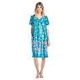 thumbnail image 5 of Casual Nights Women's Short Sleeve Muumuu Lounger Dress, 5 of 5
