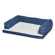 Angle View: Midwest Homes for Pets QuietTime Couture Hampton Orthopedic Sofa / Dog Bed