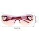 thumbnail image 4 of Gafas de sol sin marco Gafas de sol de verano de verano Gafas sin borde para mujeres, 4 of 5