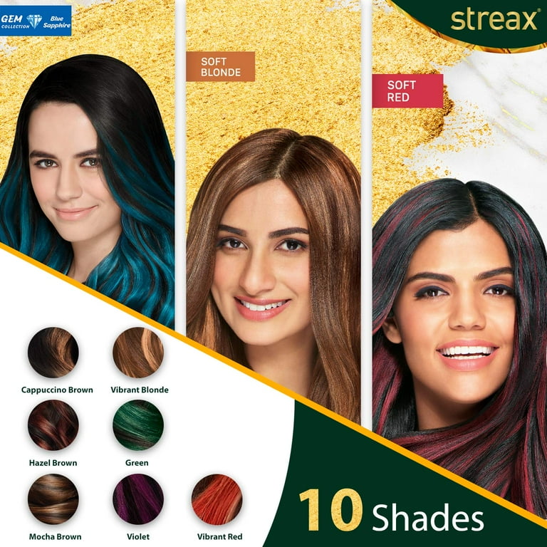 Hair color streax deals