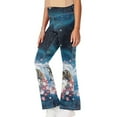 thumbnail image 2 of DISNIMO Blue Wolf Kids Yoga Pants for Girls Flare Leggings Size 13-14 with Pockets for Kids Bell Bottoms Girls Flare Leggings Bell Bottoms for Kids High Waisted Leggings Flare, 2 of 7