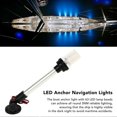 thumbnail image 4 of 12 Inch Boat Stern Light Warm White High Visibility IP66 Waterproof 180 Degree Adjustable Fold Down For Fishing Boats Yachts Ships, 4 of 5