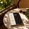 thumbnail image 5 of 2026-2027 Weekly & Monthly Planner, Calendar Notebook, A5 Spiral Bound Organizer with Tabs, Black Hardcover Schedule Book for Work & Daily Planning, 5 of 6