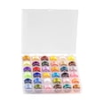 thumbnail image 4 of yuksok Prewound Bobbin Thread Wound Bobbins Set Portable Thread Organizer Practical 36 Color Thread, 4 of 9