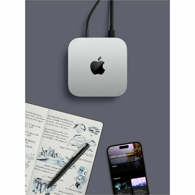 Apple Mac mini MCX44LL/A Desktop Computer, Apple M4 Pro, 24 Apple Mac mini MCX44LL/A Desktop Computer, Apple M4 Pro, 24
