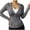 Gray, variant on Women's UPF 50+ Sun Protection Hooded Jacket with Thumb Holes Casual Loose Outdoor Sports Zip Front Pullover Top, Rose Gold L
