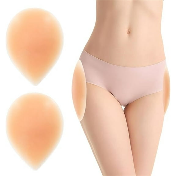 Duslogis Silicone Hip Pads Adhesive for Women - Reusable Butt Lift Enhancer Pads, Sticky Buttocks Enhancer(2 Pieces)