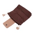 thumbnail image 1 of Camping Foraging Bags, Outdoor Foraging Bags Hanging On Waist Large Capacity Widely Applicable Convenient Foldable  For Camping Brown, 1 of 8