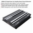 thumbnail image 3 of Car Amplifier - SURENHAP - 5800W - Hi-Fi - 12V - Aluminum Alloy Design, 3 of 4