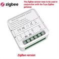 thumbnail image 2 of Tuya Smart Dimmer Switch ZigBee Module Light Switch AC110-240V DIY Switches Smart Life APP Work,1 * Zigbee dimming dark box,White, 2 of 6