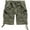 Olive, variant on BRANDIT INDIVIDUAL WEAR Adult Male Utility Cargo Shorts, Color: Olive, Size: 3XL (2012-15001-3XL)