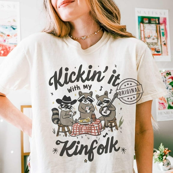 Western Family Reunion, Kickin It With My Kinfolk Shirt, Southern Shirt, Funny Tshirt Download Unisex S-5XL Hot Trending Shirt, Vintage Birthday Gift