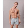 thumbnail image 5 of Calvin Klein Men's Brushed Microfiber Stretch Boxer Briefs Gentle Aqua Medium, 5 of 6