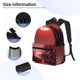thumbnail image 3 of Easygdp Red Moon Lava Mochila Casual para Portátil, Mochila para Escuela, Viajes, Negocios, 3 of 6