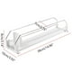 thumbnail image 4 of Caja refrigerante bebidas, rodillo de metal, estante automático, diseño de 2 niveles, plegable, metal frame, para dormitorio, 4 of 4