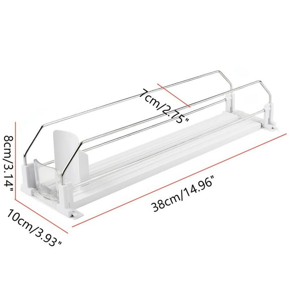 Supermarket Freezer Beverage Pusher Refrigerator Beverage Shelf Beverage Automatic Pusher