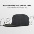 thumbnail image 6 of hirigin Cat Bed for Indoor Cats, Funny Cat Bed Cave, Hat Shaped Cat House Design, Anxiety Relief Interactive Toy Cat Nest, Pet Bed Warm Cave Nest Sleeping Bed for Cats and Kittens, 6 of 8