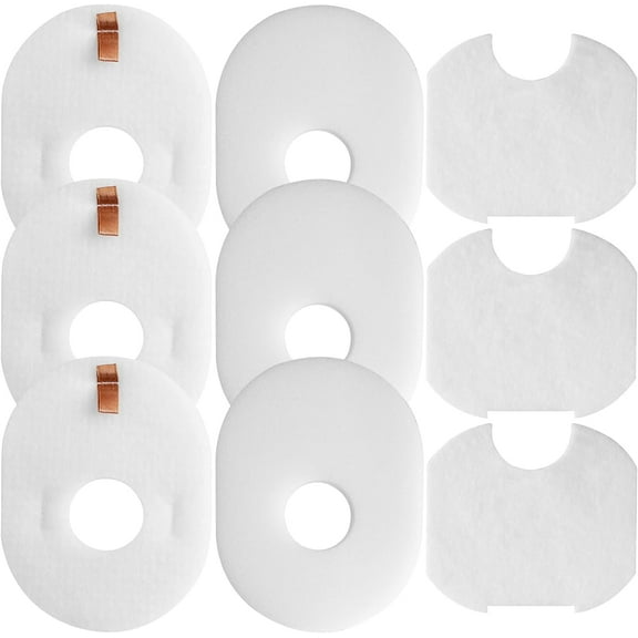 3 Post   3 Foam & Felt Filters Kit Replacement for Shark Rocket Ultra-Light Vacuum CS100, QS301, QS302, HV292, HV300, HV300W, HV301, HV302, HV303, HV305, HV308, HV310, UV450 Part XFFV300