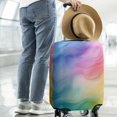 thumbnail image 2 of Colorful Tie Dye Wave Pattern Luggage Cover Fashion Suitcase Cover Baggage Covers Fit 25-28 Inch Luggage (Go Travel), 2 of 5