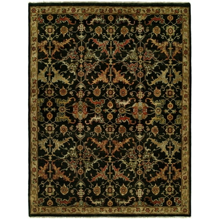 Hermon Hand Knotted Wool Black Area Rug  Construction: Handmade  : 0.5 AT A GLANCE 1. Hand Made 2. Country of Origin: India 3. Material: Wool 4. Technique: Hand-Knotted A lively assemblage of traditional motifs and patterns with narrow borders that give these rugs a transitional  yet timeless appeal. Each rug is hand-knotted using premium hand-spun wool. PRODUCT DETAILS 1. Technique: Hand-Knotted 2. Construction: Handmade 3. Material: Wool 4. Location: Indoor Use Only WEIGHTS & DIMENSIONS 1. Overall Product Weight: 86 lb. 2. Pile Height: 0.5     SPECIFICATIONS 1. : 86 lb. 2. : 0.5     You may also like following products 1. Smyth Hand-Braided Gold Area Rug  Technique: Braided  Construction: Handmade 2. Grider Handmade Tufted Ivory/Taupe Area Rug  Material: Wool  Primary Color: Ivory/Taupe 3. Hossain Wool Blue Area Rug  Country of Origin: India  Construction: Handmade 4. Moultrie Handmade Tufted Silver Area Rug  Technique: Tufted  Backing Material: Yes 5. Haleigh Hand Hooked Rug  Hand Made  : 0.5