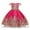 Rose Chaud, variante sur Robe de Fête pour Filles Robe de Concours Anniversaire Mariage Fête Robe pour Occasion Spéciale