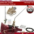 thumbnail image 1 of American Shifter  2004R Shifter Kit Chrome 16 in. E Brake Cable Clamp Trim Kit for F31F1, 1 of 1