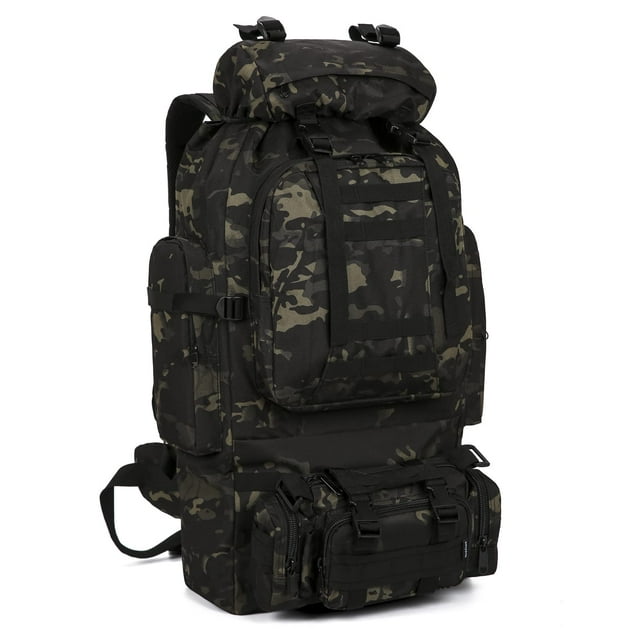 Mochila de Senderismo para Camping HongXingHai 100L Impermeable y Ligera