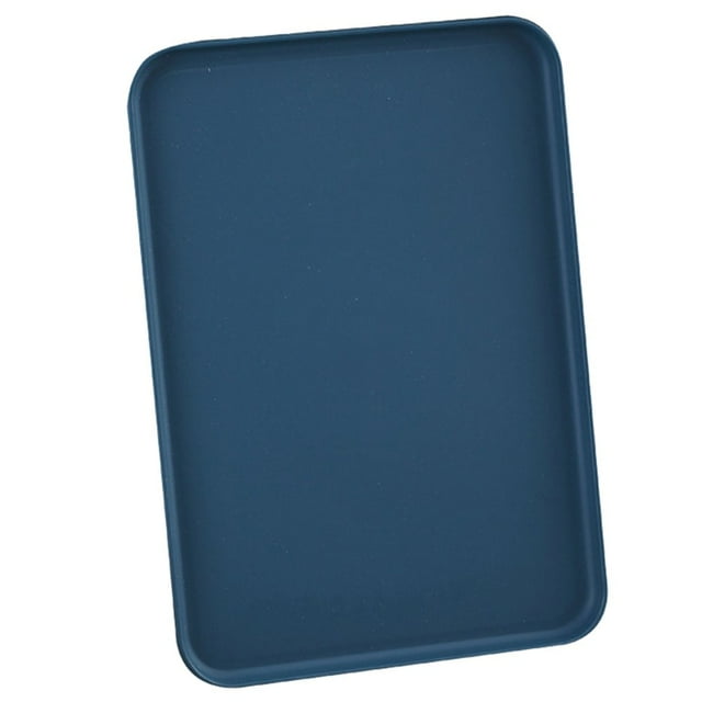 Serving Tray Multi-Function Delicate Nordic Style Decorative Rectangular Plastic Tray for Home