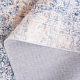 thumbnail image 5 of SAFAVIEH Arizona Carson Distressed Polyester Machine Washable Area Rug, Navy/Beige, 6' x 6' Round, 5 of 7