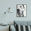 thumbnail image 4 of Stupell Industries Dalmatian Pet Dog Portrait Bold Spotted Dog Black Framed, 24 x 30, Design by George Dyachenko, 4 of 5