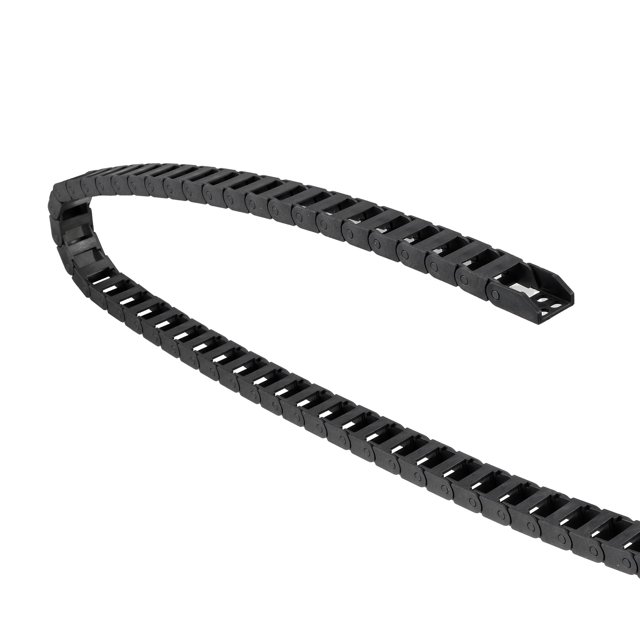 Cadena de arrastre de cable cerrada Unique Bargains con conectores de extremo de plástico para máquinas CNC eléctricas