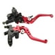 thumbnail image 3 of Palancas de Embrague DYNWAVEMX Cilindro Maestro de Freno Ajuste Universal 7/8 Pulgadas Rojo, 3 of 8