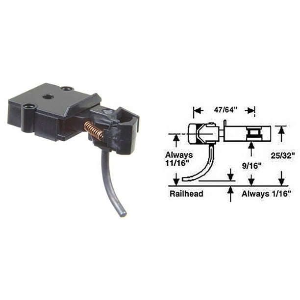 Kadee O Scale AllMetal Knuckle Couplers Short Centerset 1