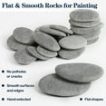 thumbnail image 4 of 10 Pcs Rocks for Painting,Tutuviw 1.2-2in Flat DIY Painting Rocks,Large Smooth Rocks for Garden Decorative,Natural Rocks to Paint for Arts DIY Crafts Kids Painters Kindness Rocks for Painting, 4 of 7