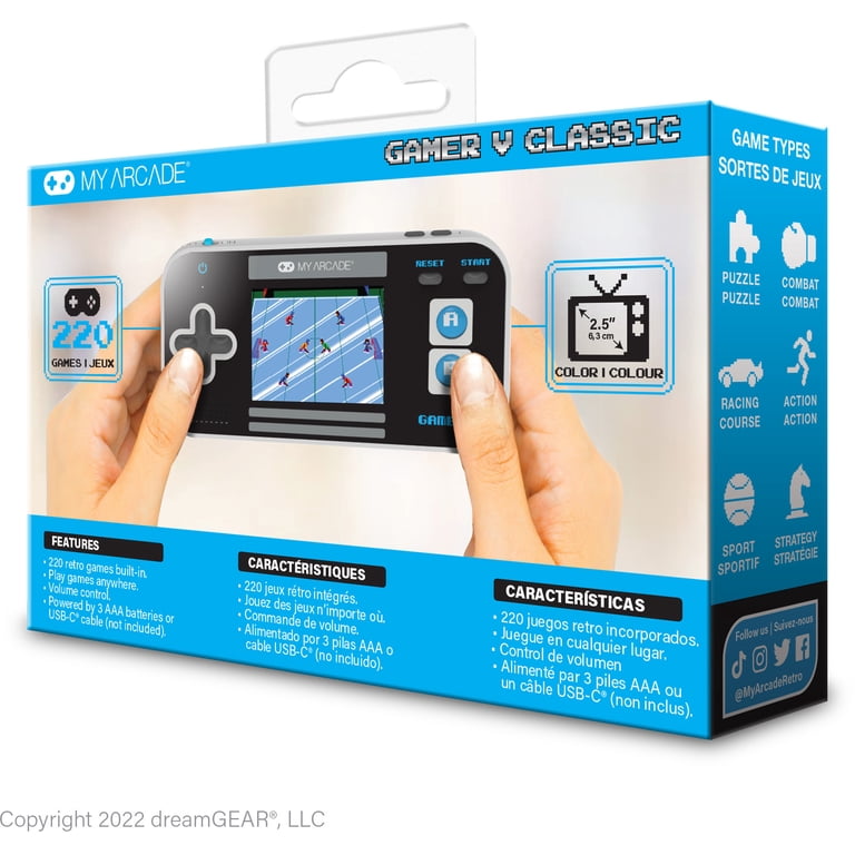My Arcade Gamer V Handheld Game System, 220 Games photo 8