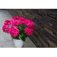 thumbnail image 4 of Morttic 2PCS 14'' Artificial Geraniums Silk Flowers Plants Home Outdoor Decor Garden Window Box, 4 of 5